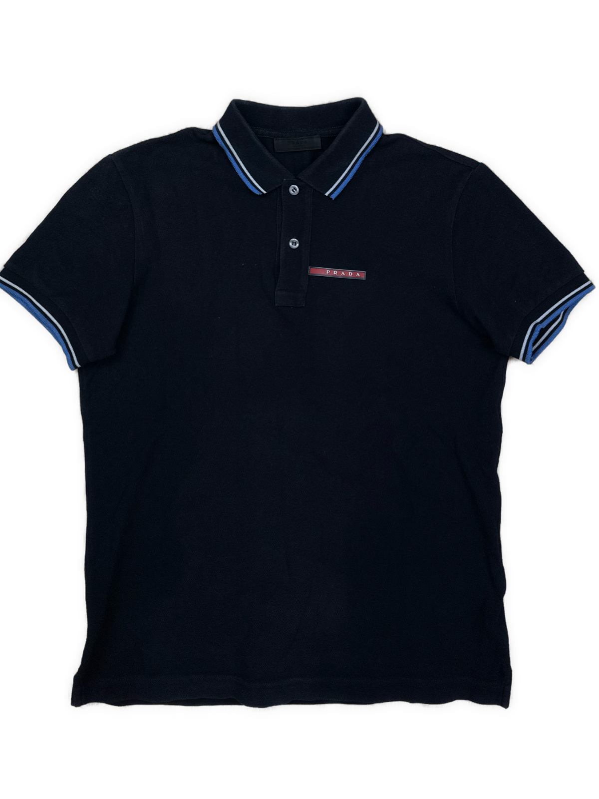 navyblue Prada polo {S}