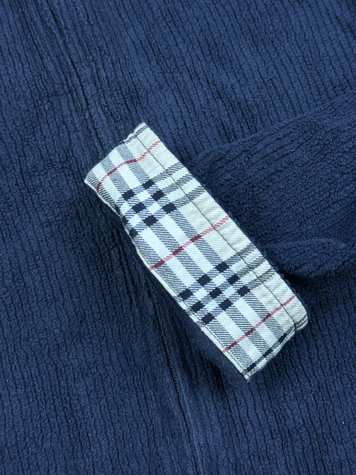 vintage navyblue Burberry harringtonjacket {S}