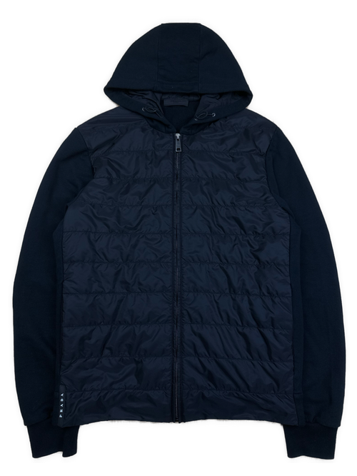vintage Prada hybrid sweatjacket