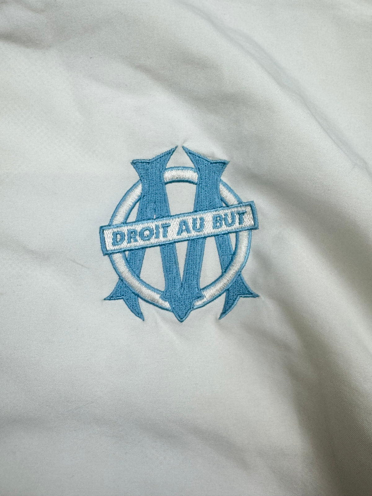 vintage Adidas Olympique Marseille windbreaker {S}