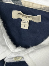 Cargar imagen en el visor de la galería, vintage Burberry longsleeve polo {L}
