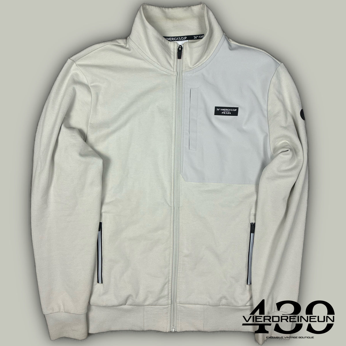 vintage Prada 36th Americas Cup x North Sails sweatjacket {XL}