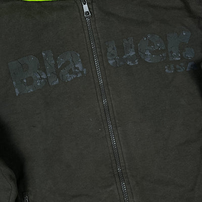 vintage Blauer sweatjacket {L}