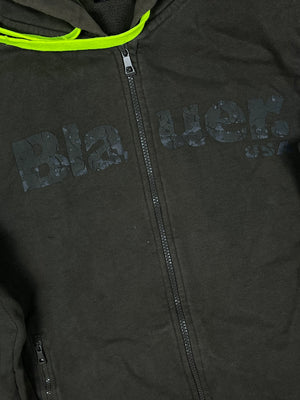 vintage Blauer sweatjacket {L}