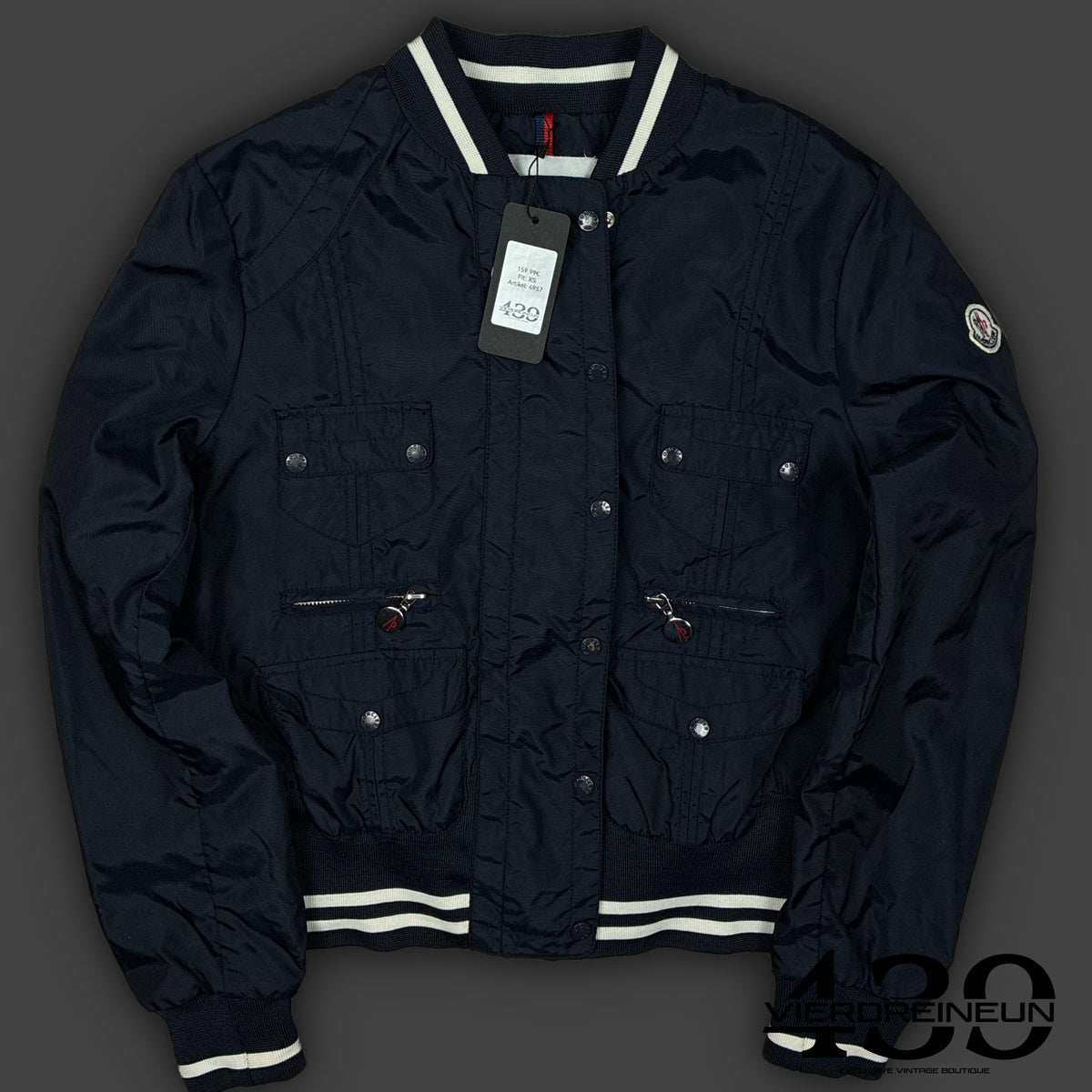 vintage Moncler bomber {XS}