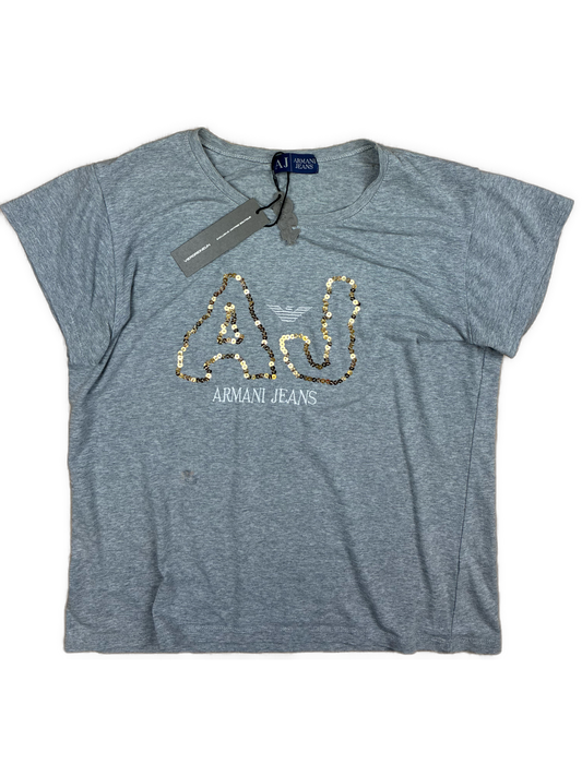 vintage Armani Jeans top {S}