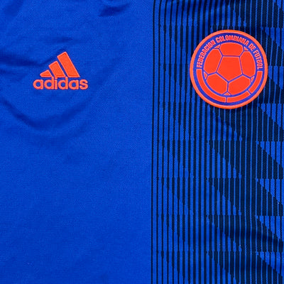 blue Adidas Colombia 2018 away jersey {XS}
