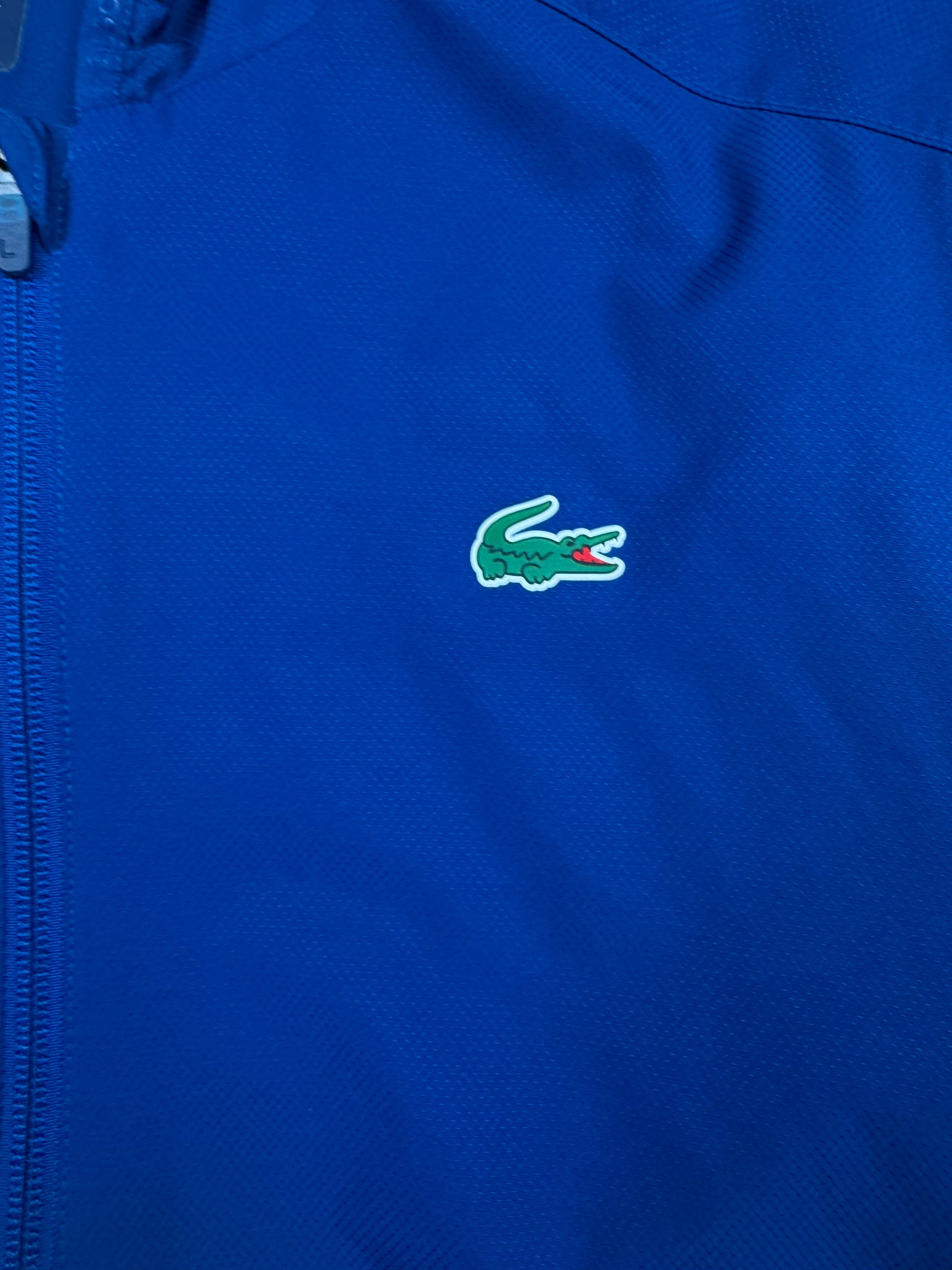navyblue Lacoste windbreaker {S}