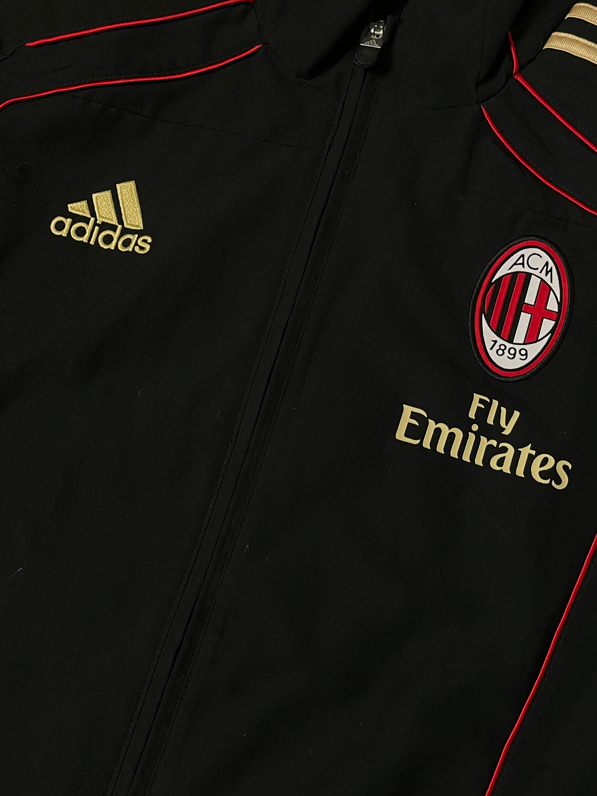 vintage Adidas Ac Milan tracksuit {L}