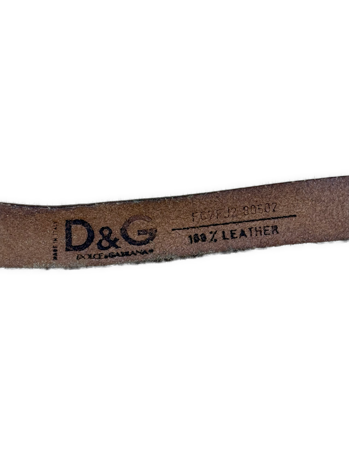 vintage Dolce & Gabbana belt