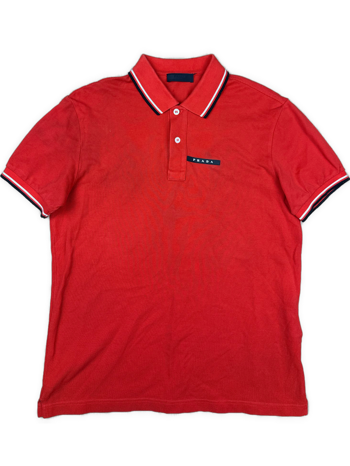 orange Prada polo