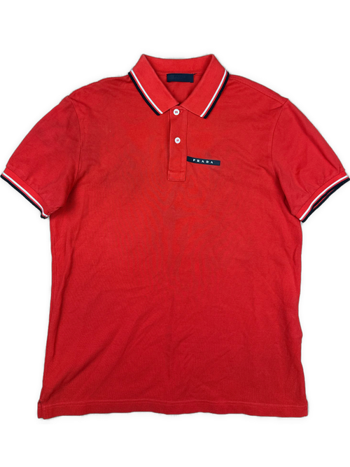 orange Prada polo