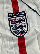 Φόρτωση εικόνας στο εργαλείο προβολής Συλλογής, vintage Umbro England 2002 home jersey {L}
