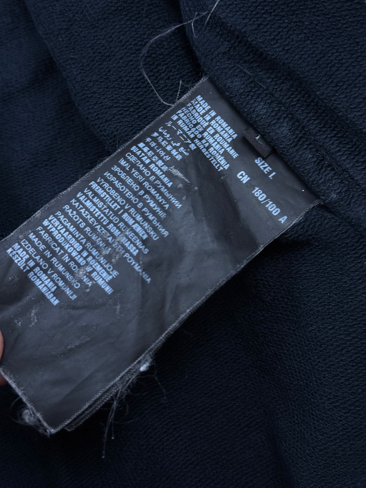 vintage Prada hybrid sweatjacket