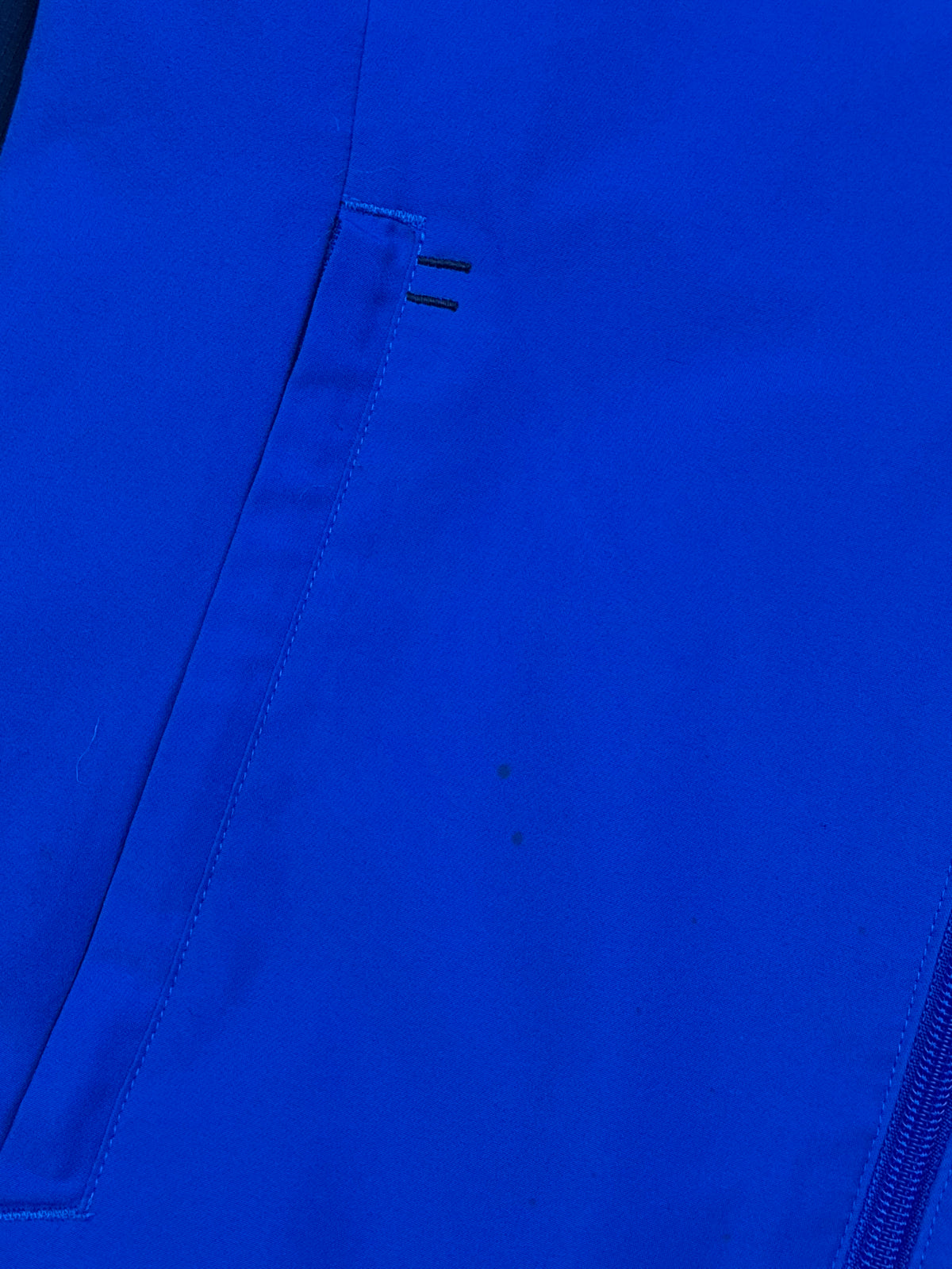 navyblue Adidas Olympique Lyon windbreaker {S}