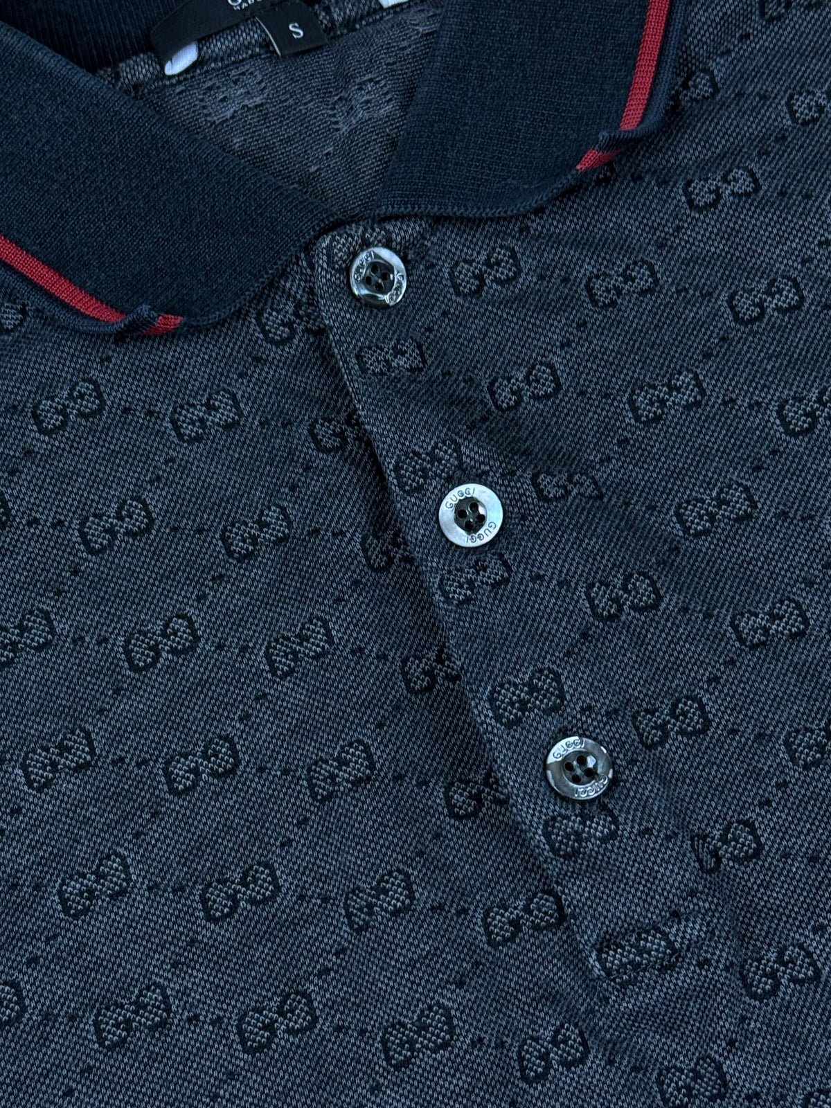 vintage Gucci monogram polo