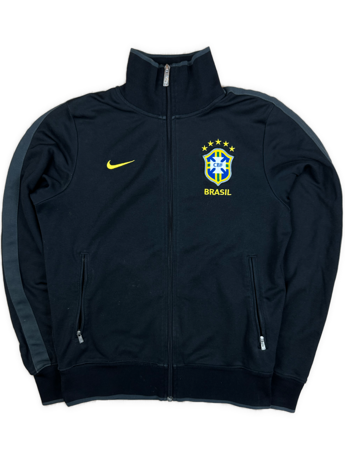 vintage Nike Brasil trackjacket {S}
