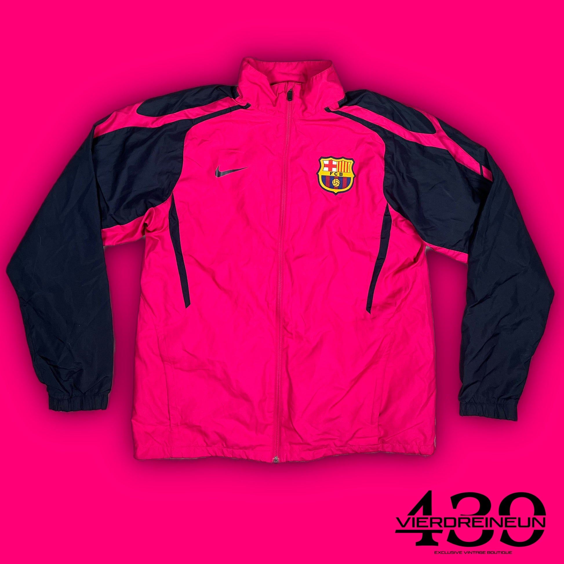 vintage Nike Fc Barcelona windbreaker {XS}