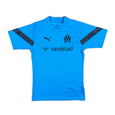 babyblue Puma Olympique Marseille trainingjersey {S}