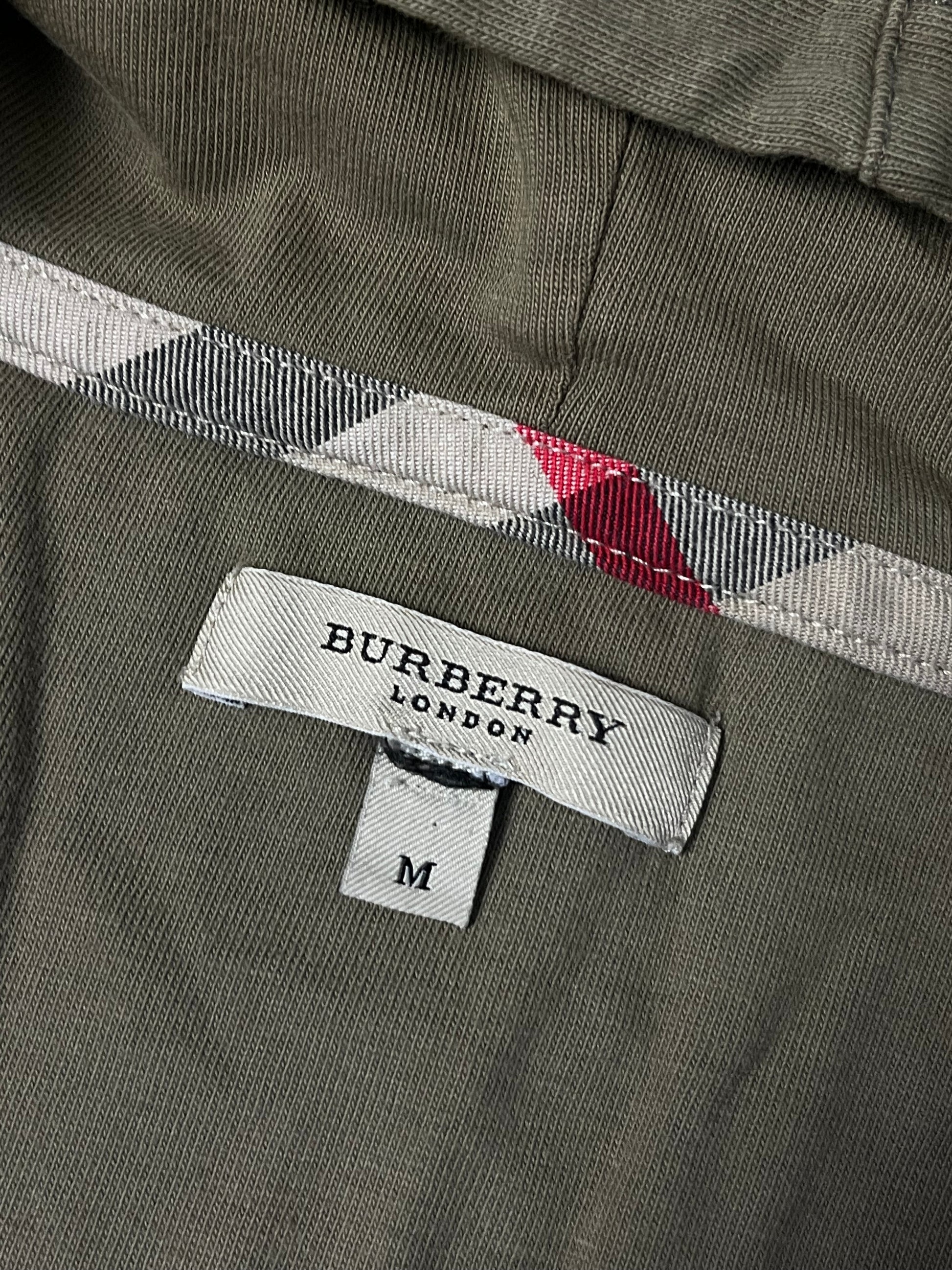 vintage Burberry sweatjacket {M}