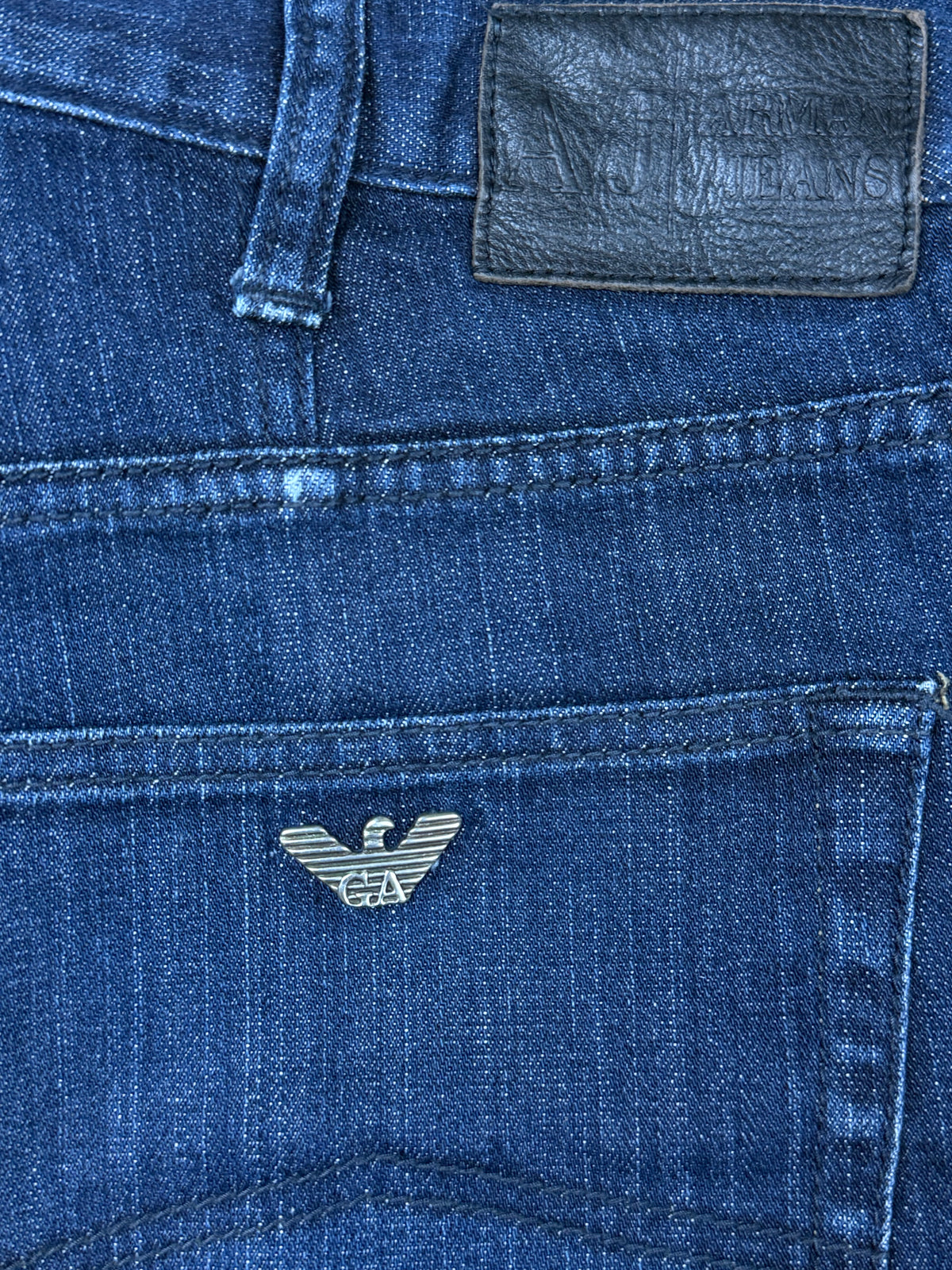 vintage Armani jeans {S}