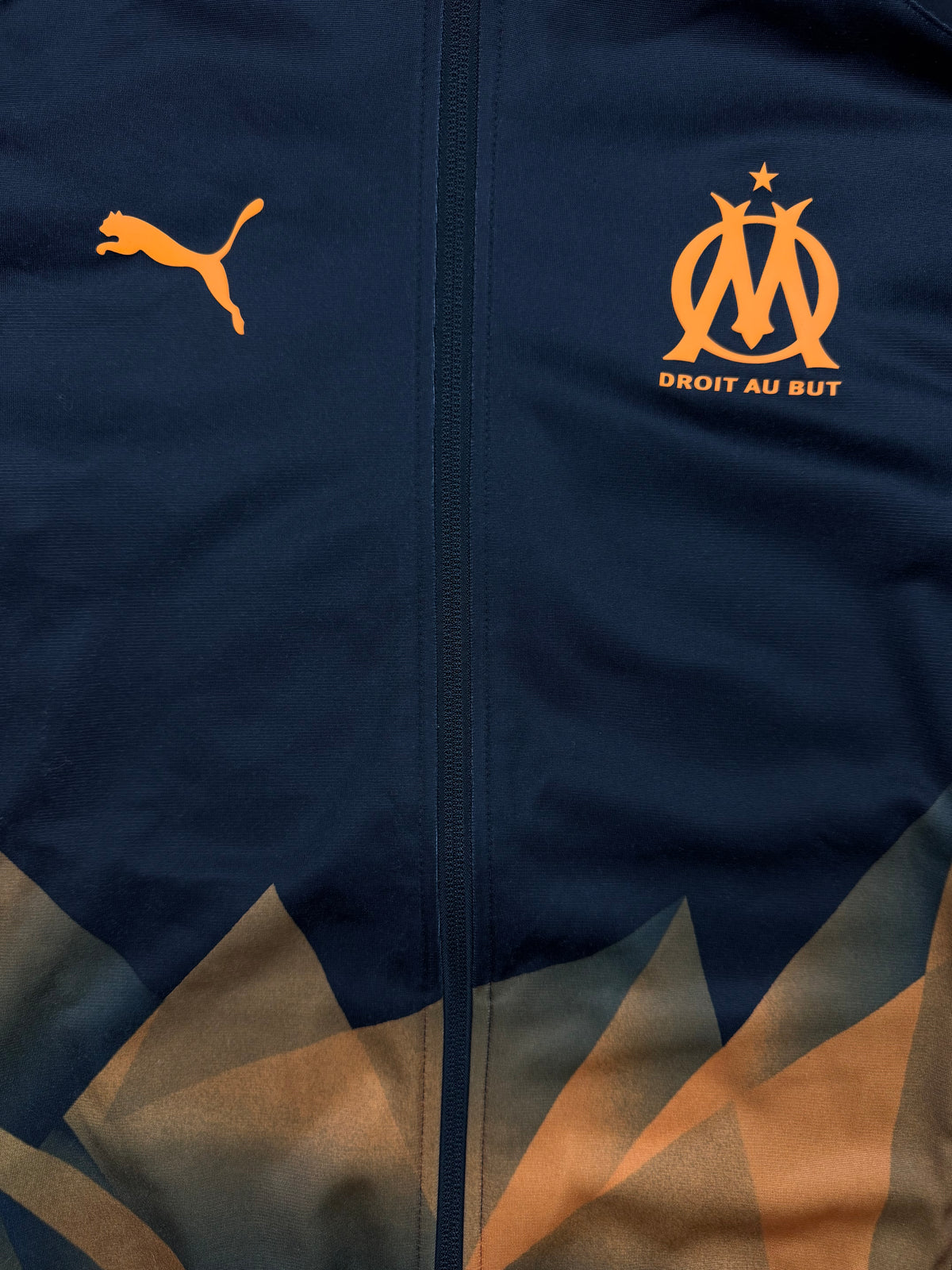 black Puma Olympique Marseille trackjacket {XS}