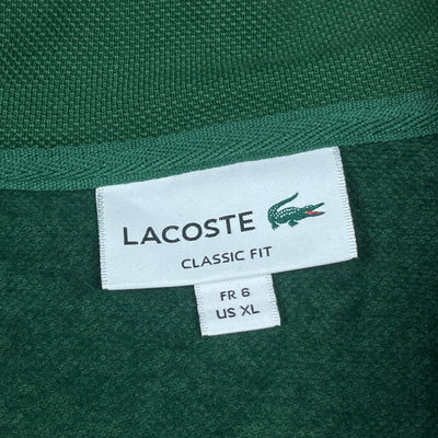 green Lacoste sweatjacket {XL}