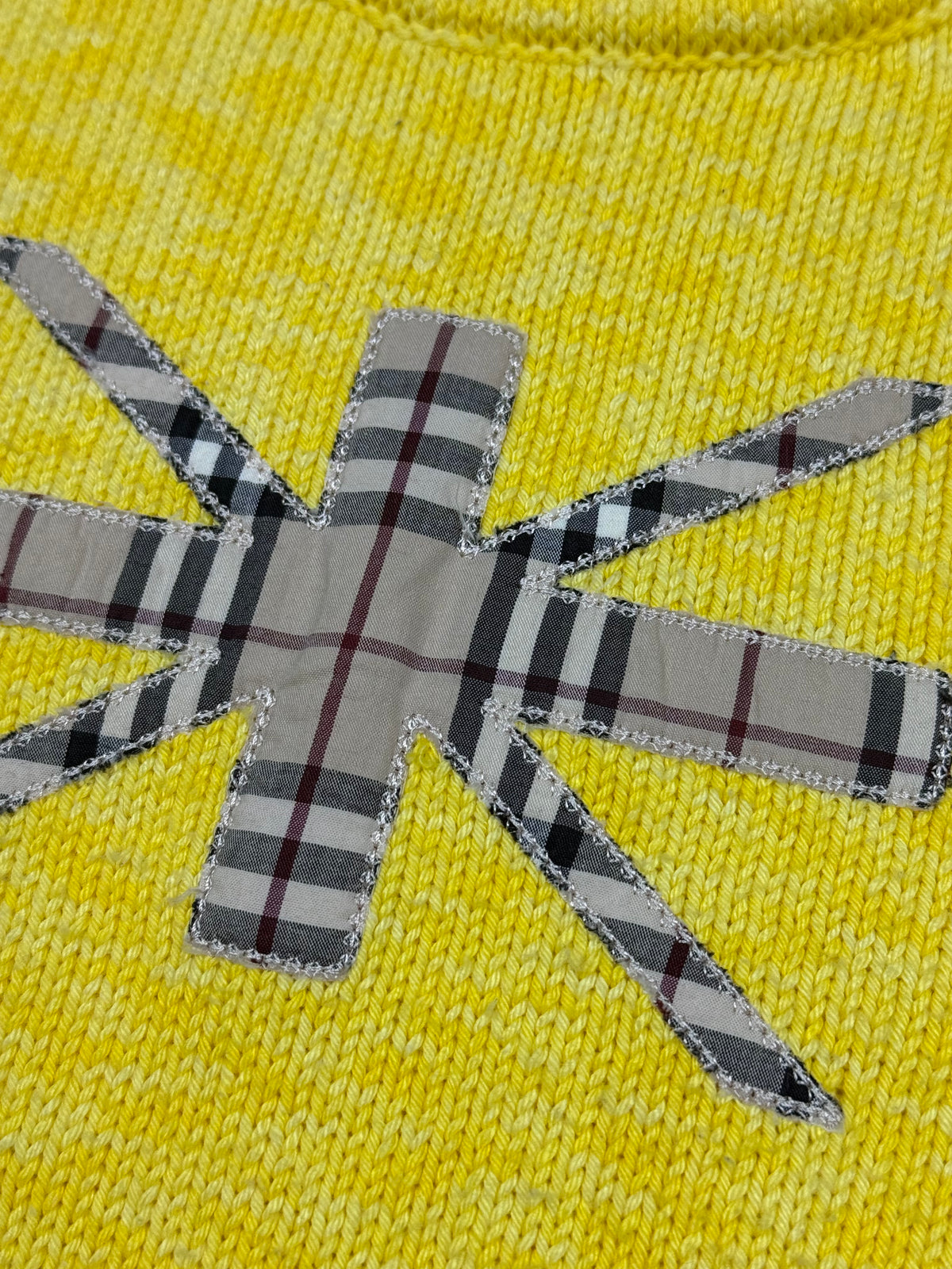 vintage Burberry knittedsweater {S}