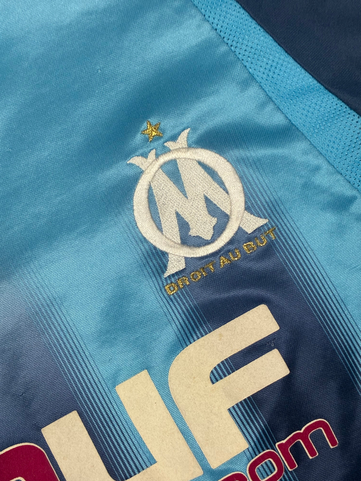 vintage Adidas Olympique Marseille home jersey {S}