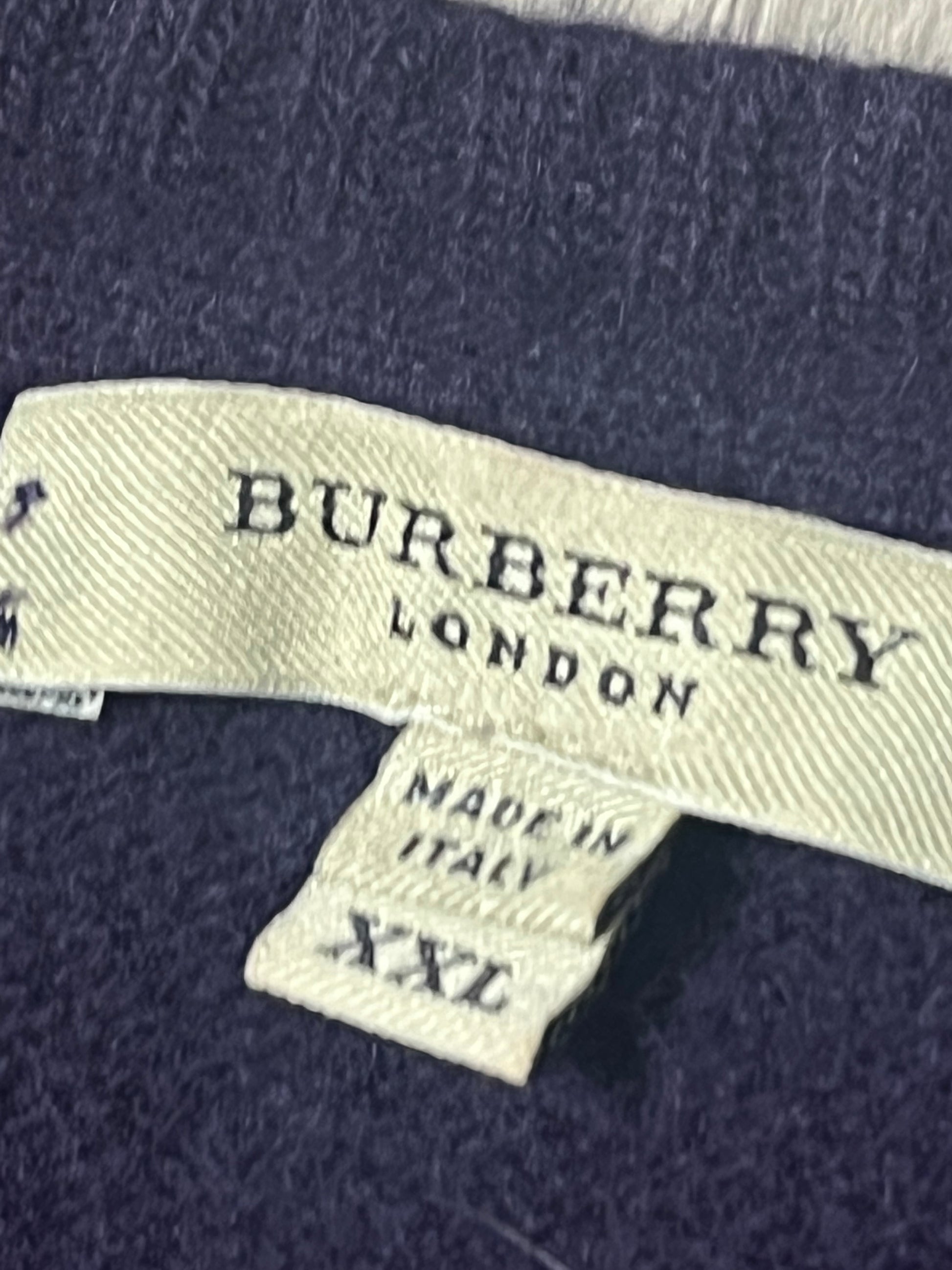 vintage purple Burberry knittedsweater {XXL}