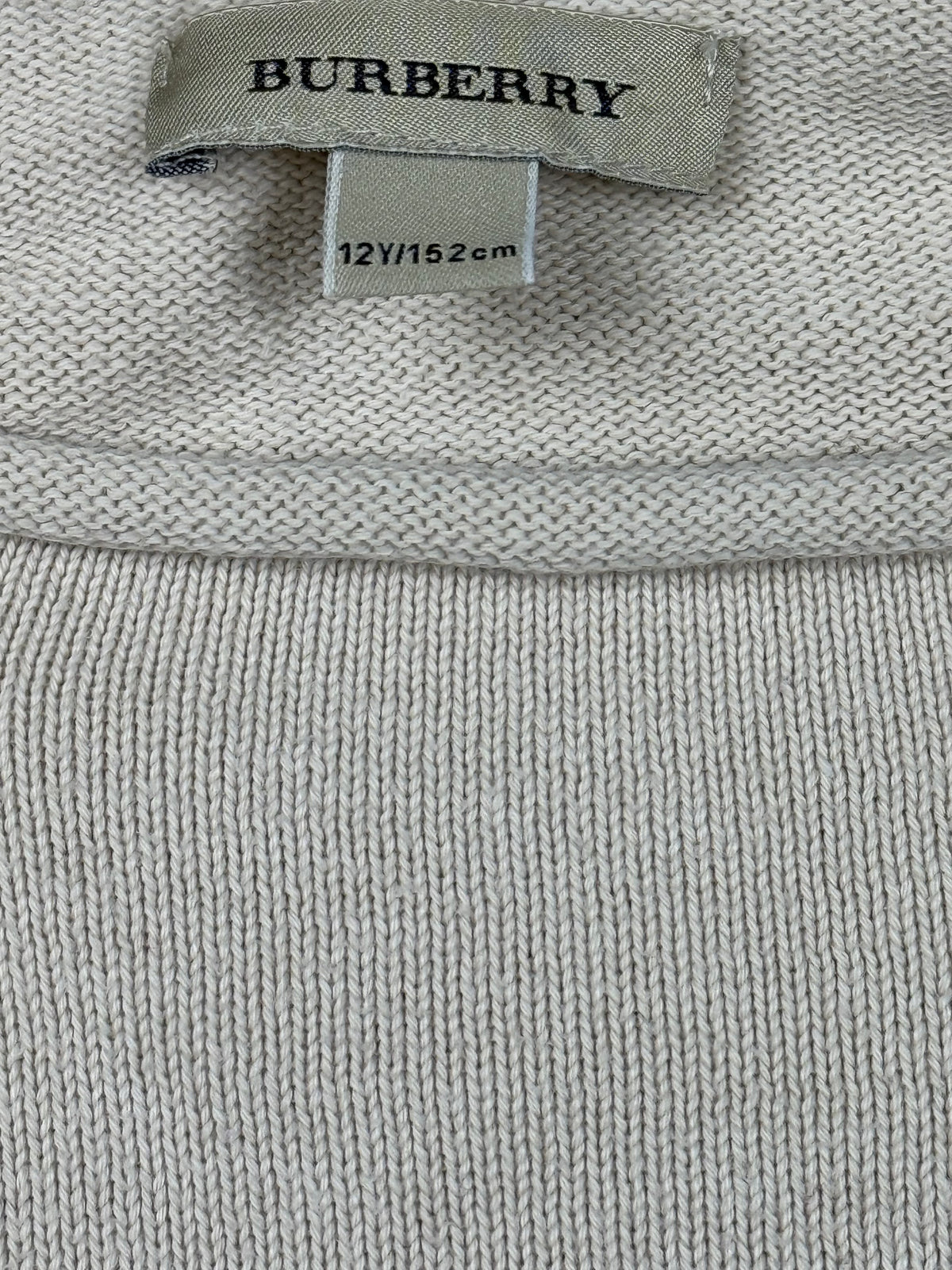 vintage Burberry knittedsweater {XS}