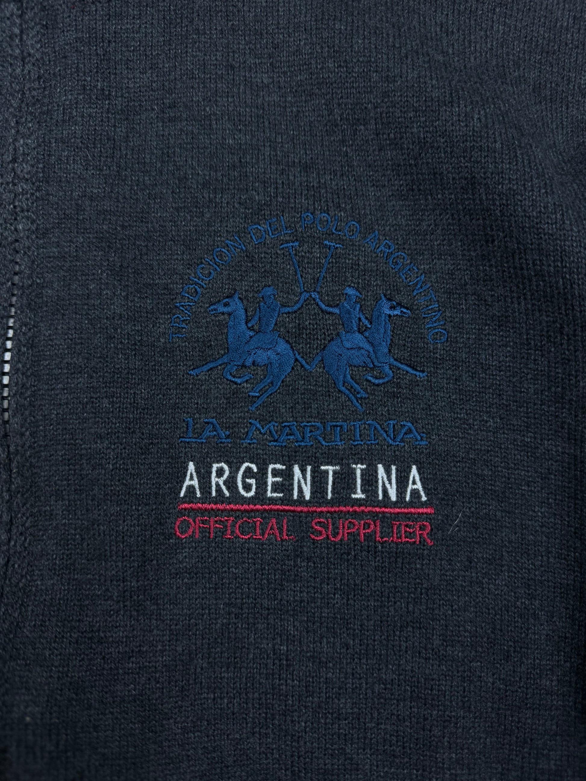 vintage La Martina sweatjacket {S}