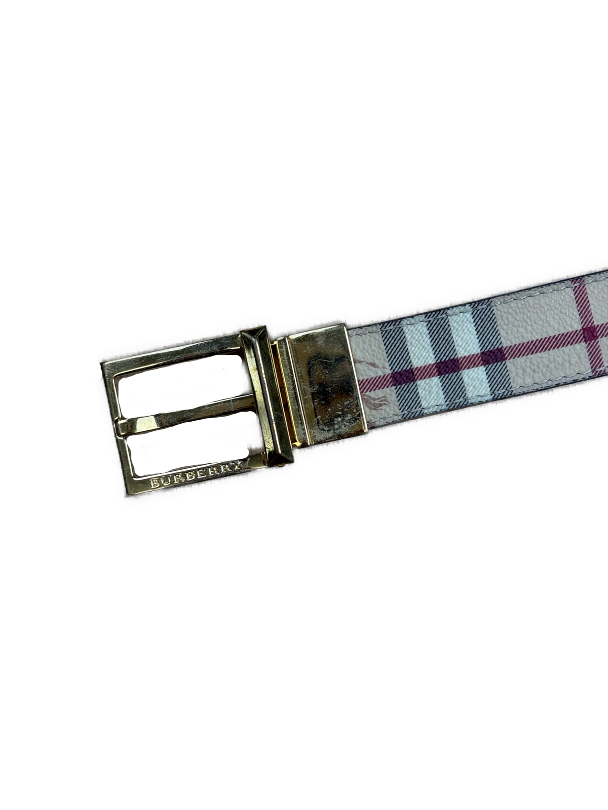 vintage Burberry belt