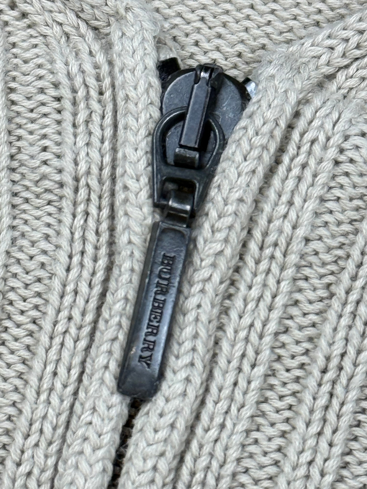 vintage Burberry sweatjacket {XS}