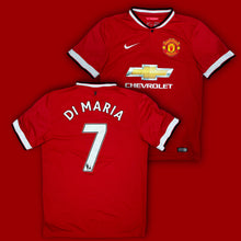 Charger l&#39;image dans la galerie, vintage Adidas Manchester United DI MARIA7 2014-2015 home jersey {S}
