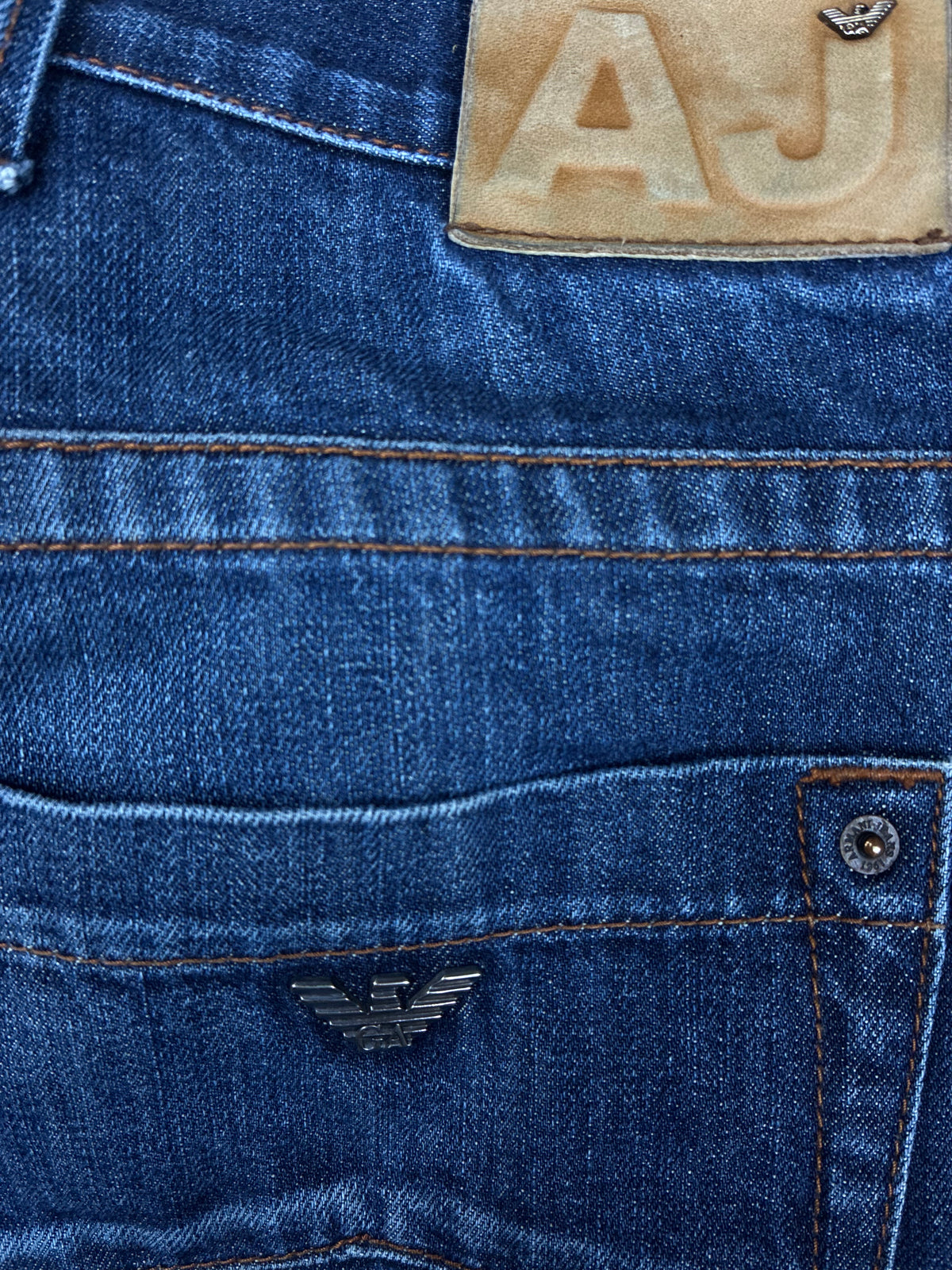 vintage Armani jeans {L}