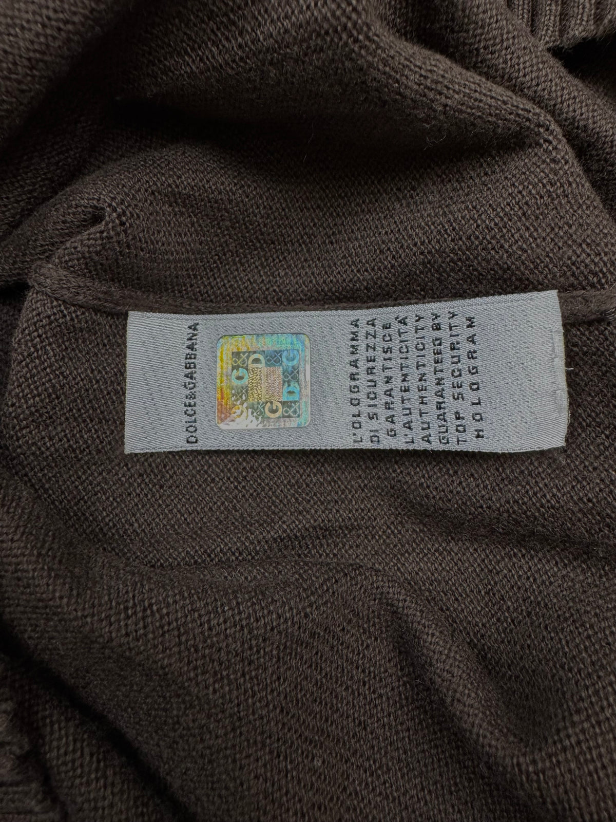 vintage Dolce & Gabbana knittedsweater {L}
