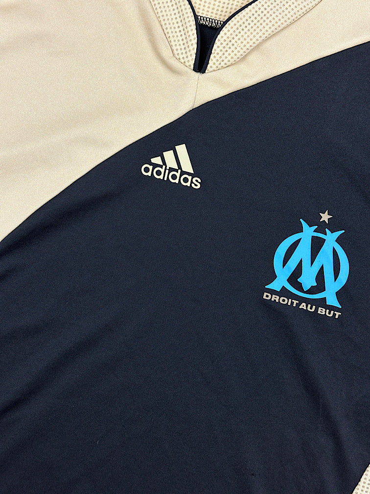 vintage Adidas Olympique Marseille trainingjersey {L}