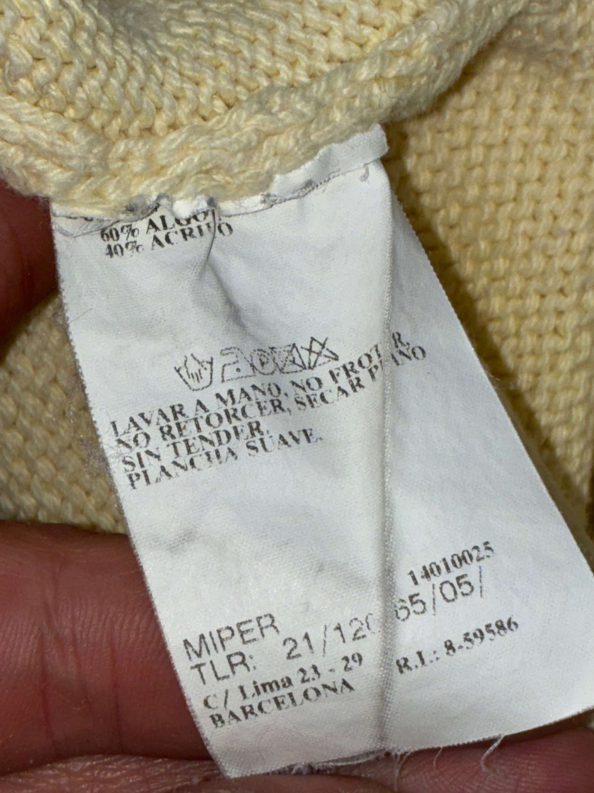 vintage Burberry knittedsweater {M}