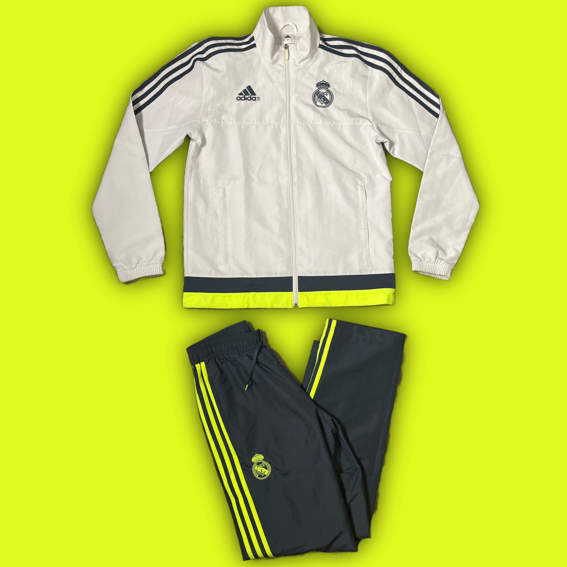 vintage Adidas Real Madrid tracksuit {M}