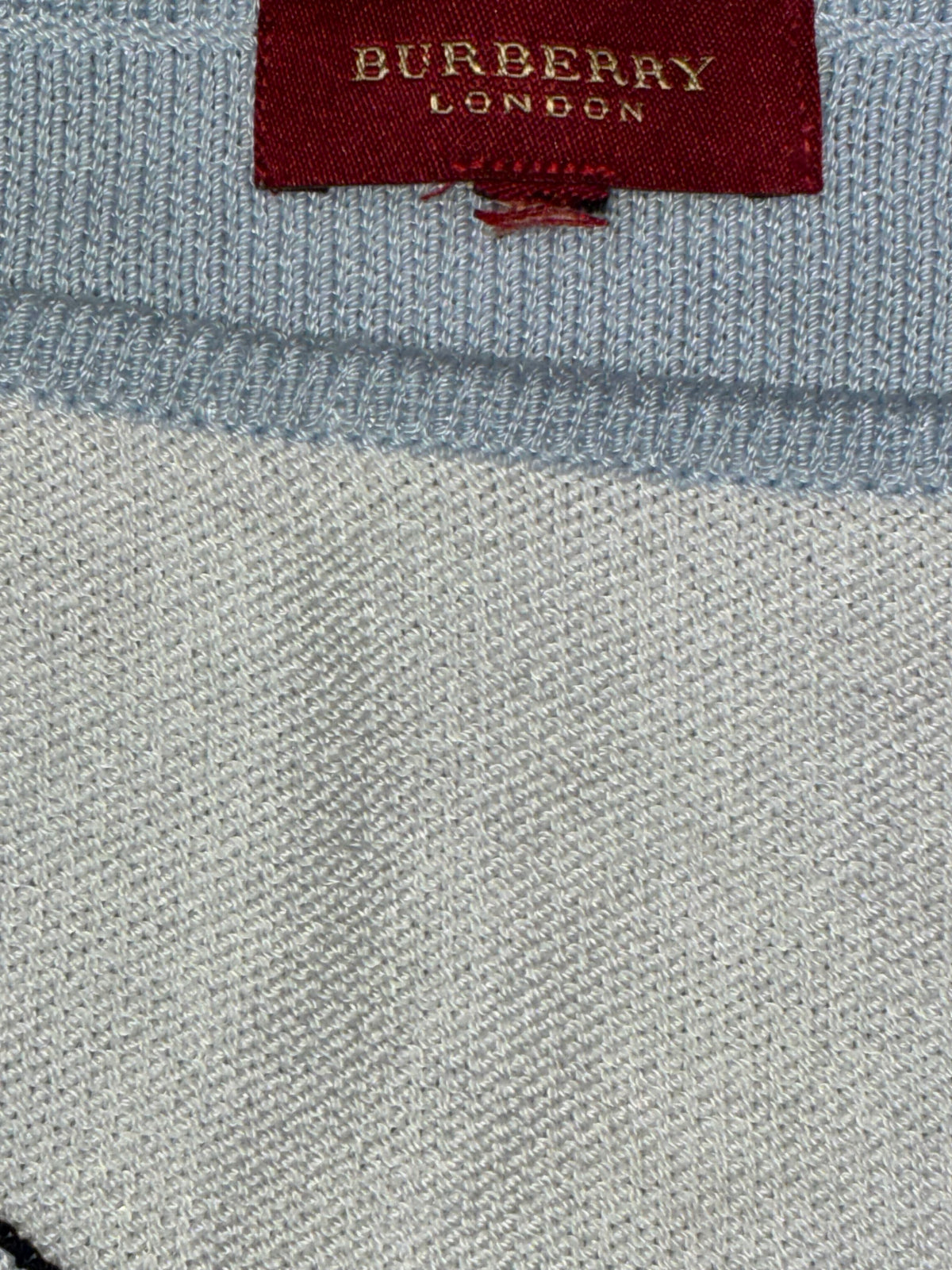 vintage Burberry knittedsweater {M}