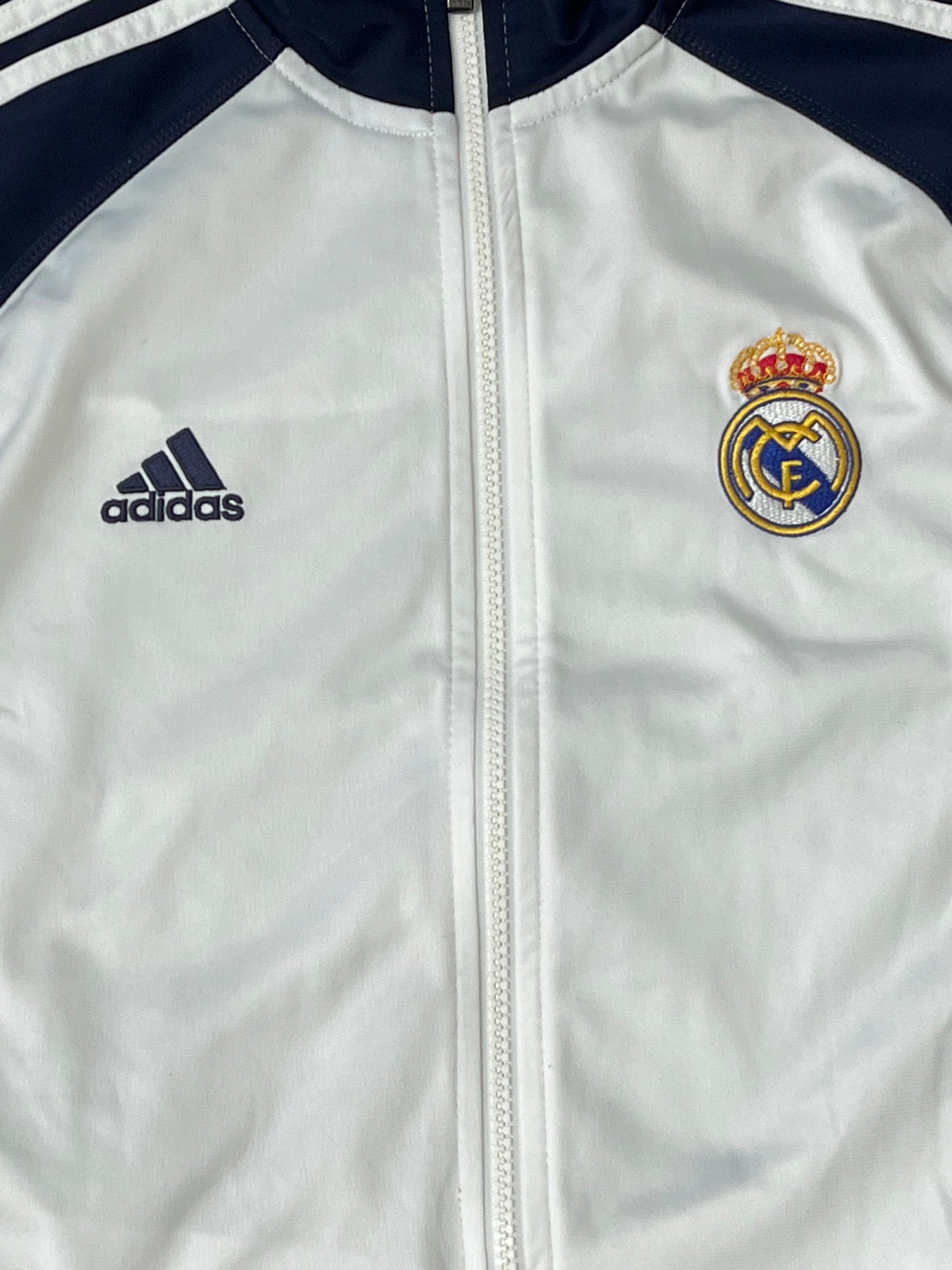 vintage Adidas Real Madrid trackjacket {M}