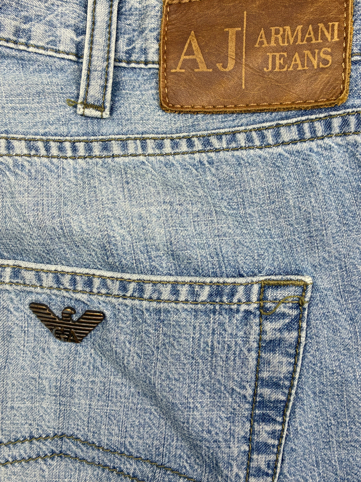 vintage Armani jeans {L}