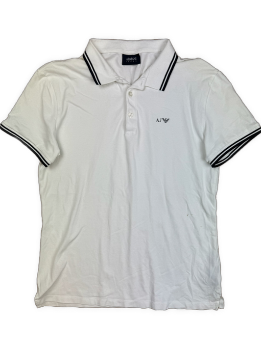 vintage Armani Jeans polo {S}