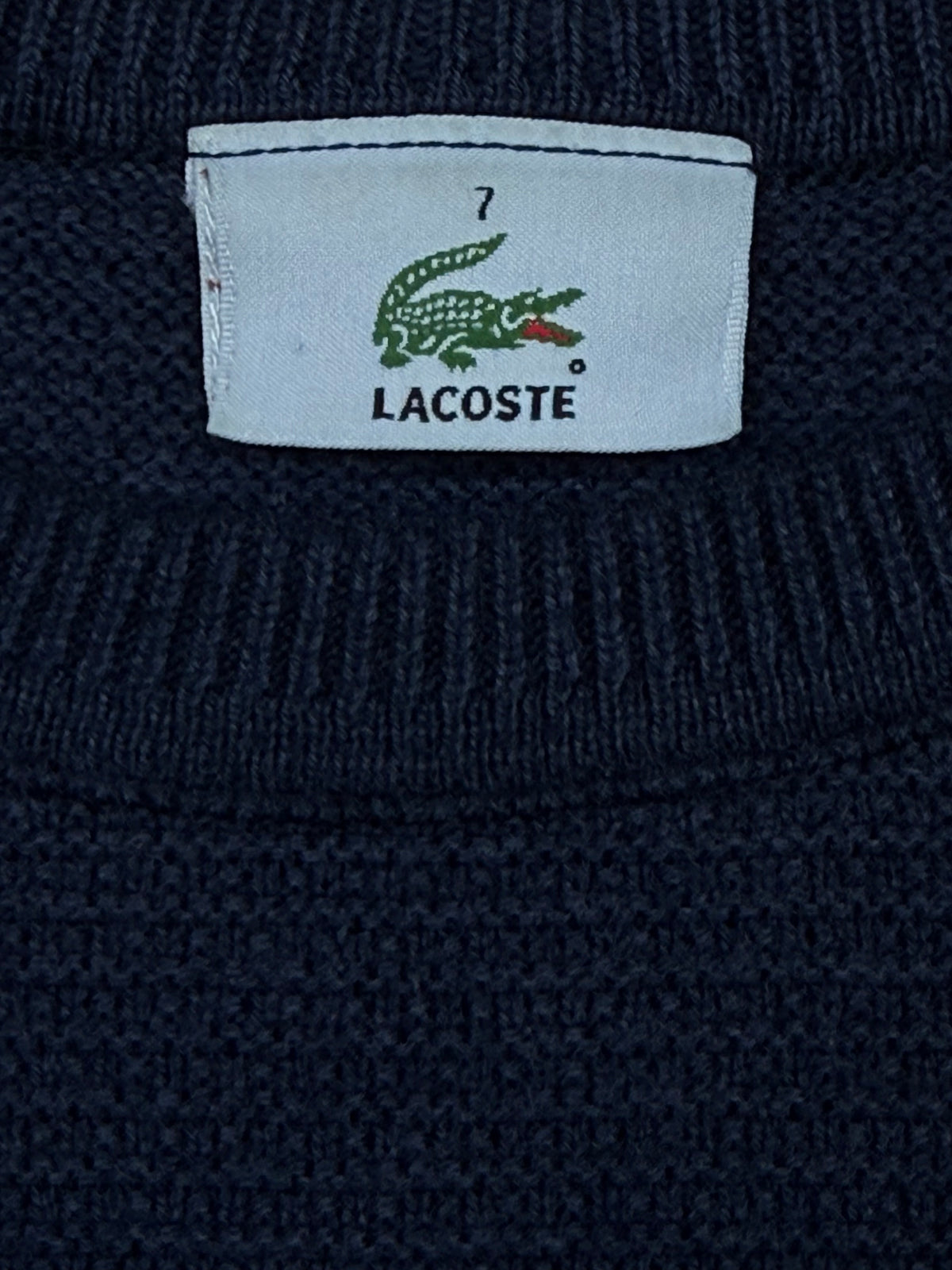 vintage Lacoste knittedsweater {L}