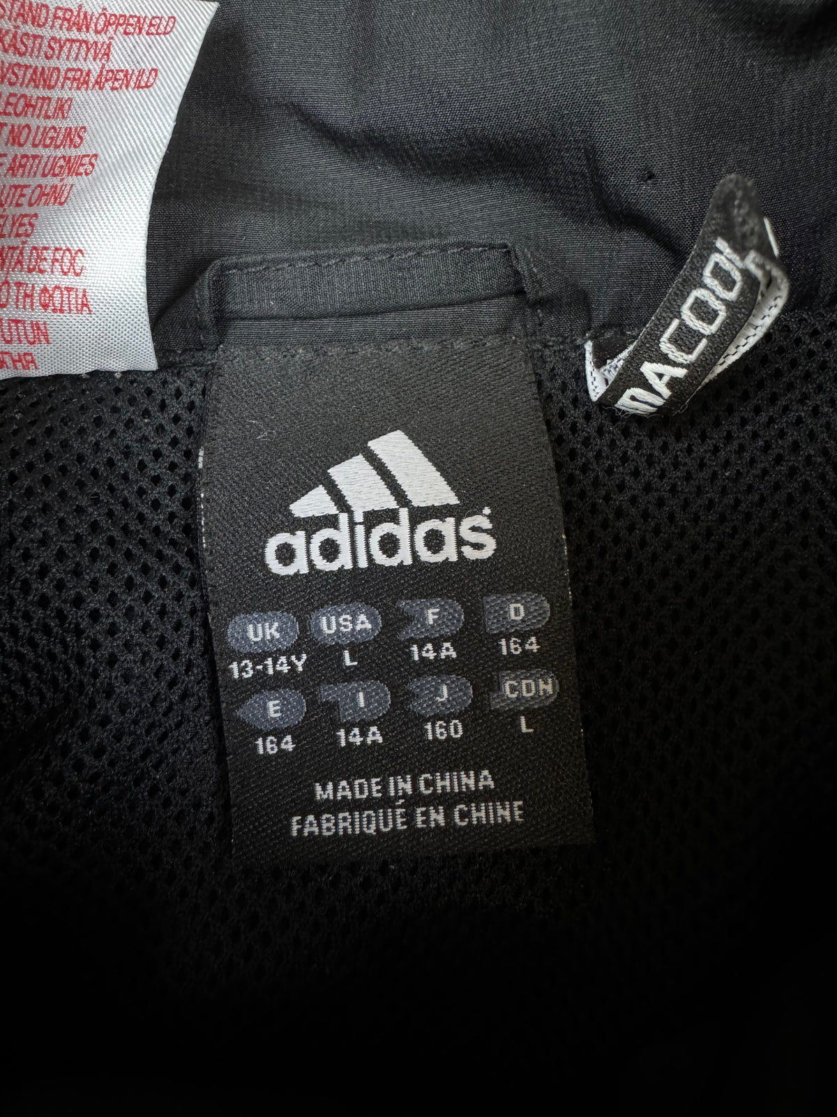 vintage Adidas Fc Liverpool windbreaker {XS}
