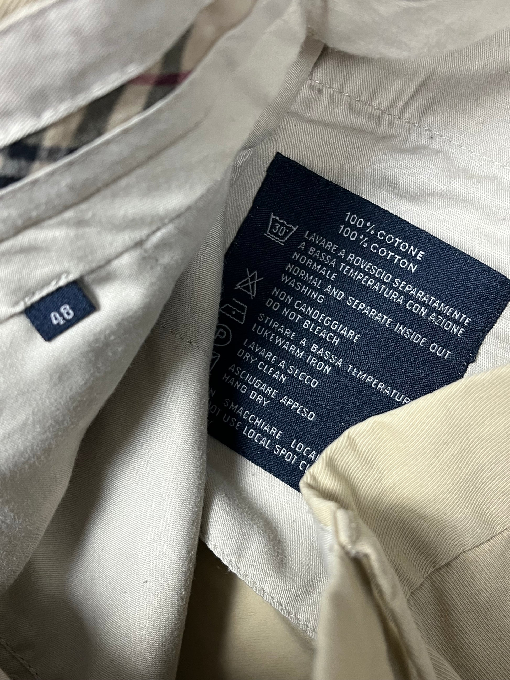 vintage Burberry chino {L}