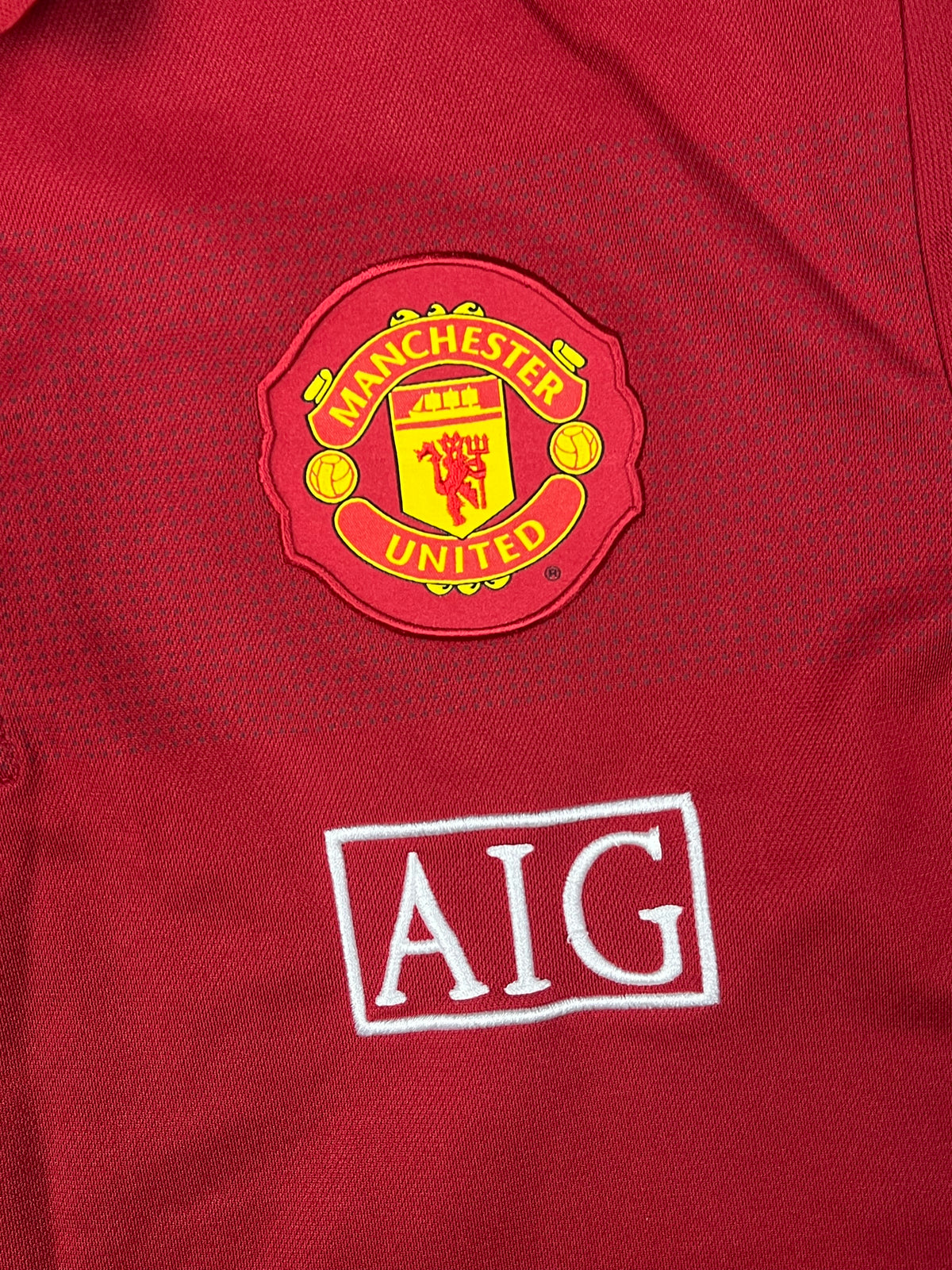 vintage Nike Manchester United polo {L}