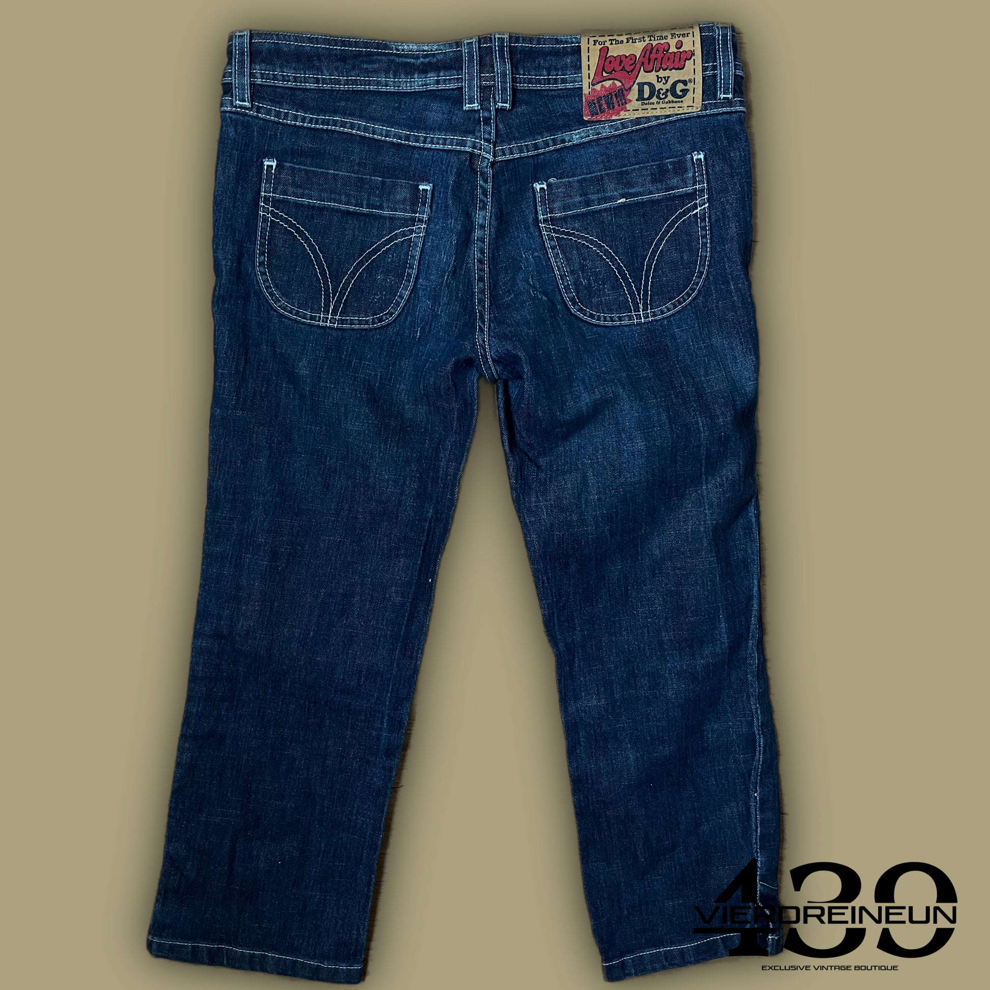 vintage Dolce & Gabbana 3/4 jeans {S}