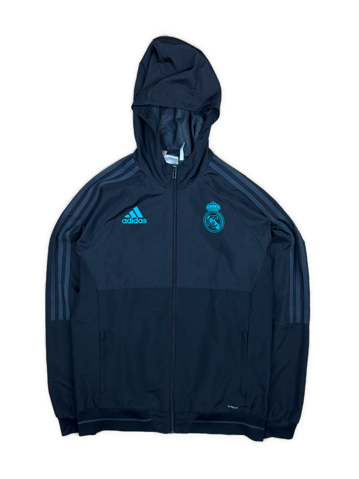 vintage Adidas Real Madrid windbreaker {S}